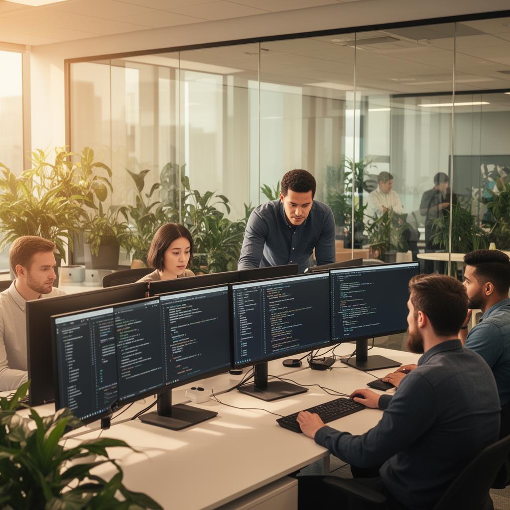 The Ascendant Softworks team at work